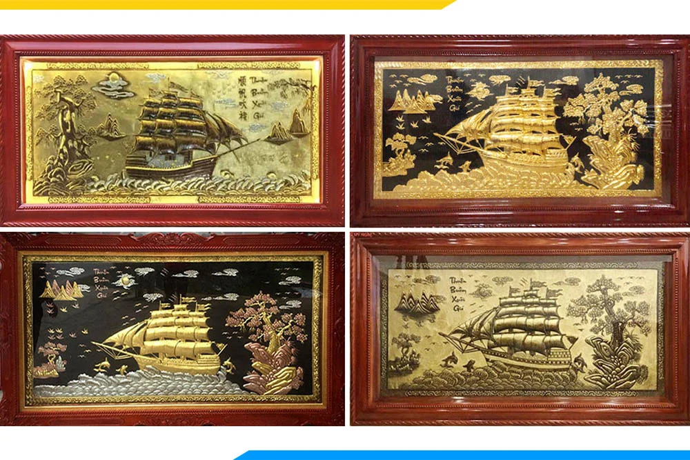 Hình ảnh Các mẫu tranh đồng thuận buồm xuôi gió đẹp