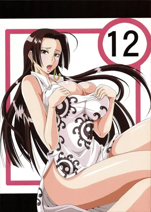 Bộ ảnh hentai boa hancock, tấm 16