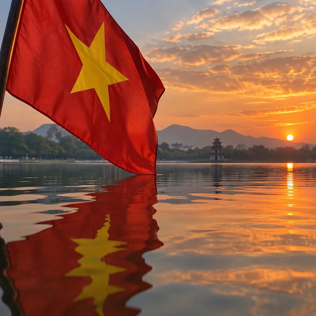 Bộ ảnh hình lá cờ việt nam, tấm 8