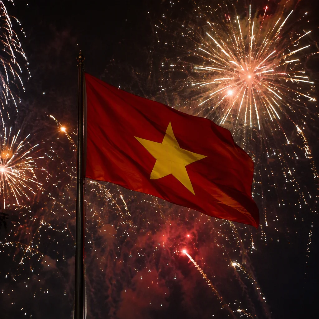hình lá cờ việt nam, mẫu 11