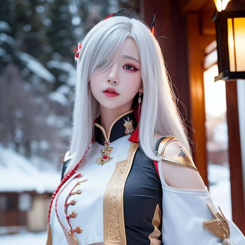 Ảnh cosplay nữ girl xinh giống cổ trang thật
