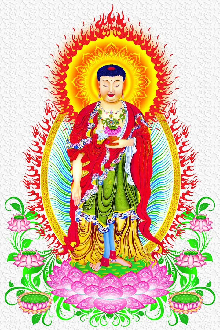 Hình Ảnh Đức Phật A Di Đà - A Di Đà Phật (khổ lớn)