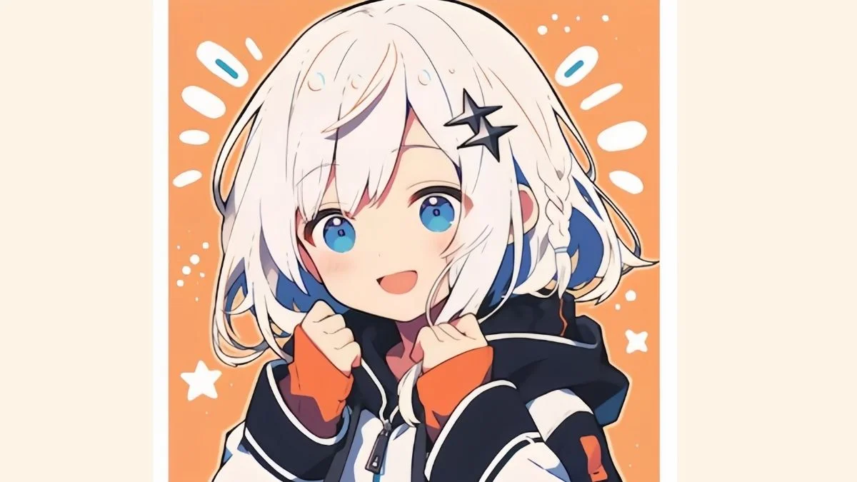 Tải Hình vẽ tranh anime nữ cute độc đáo