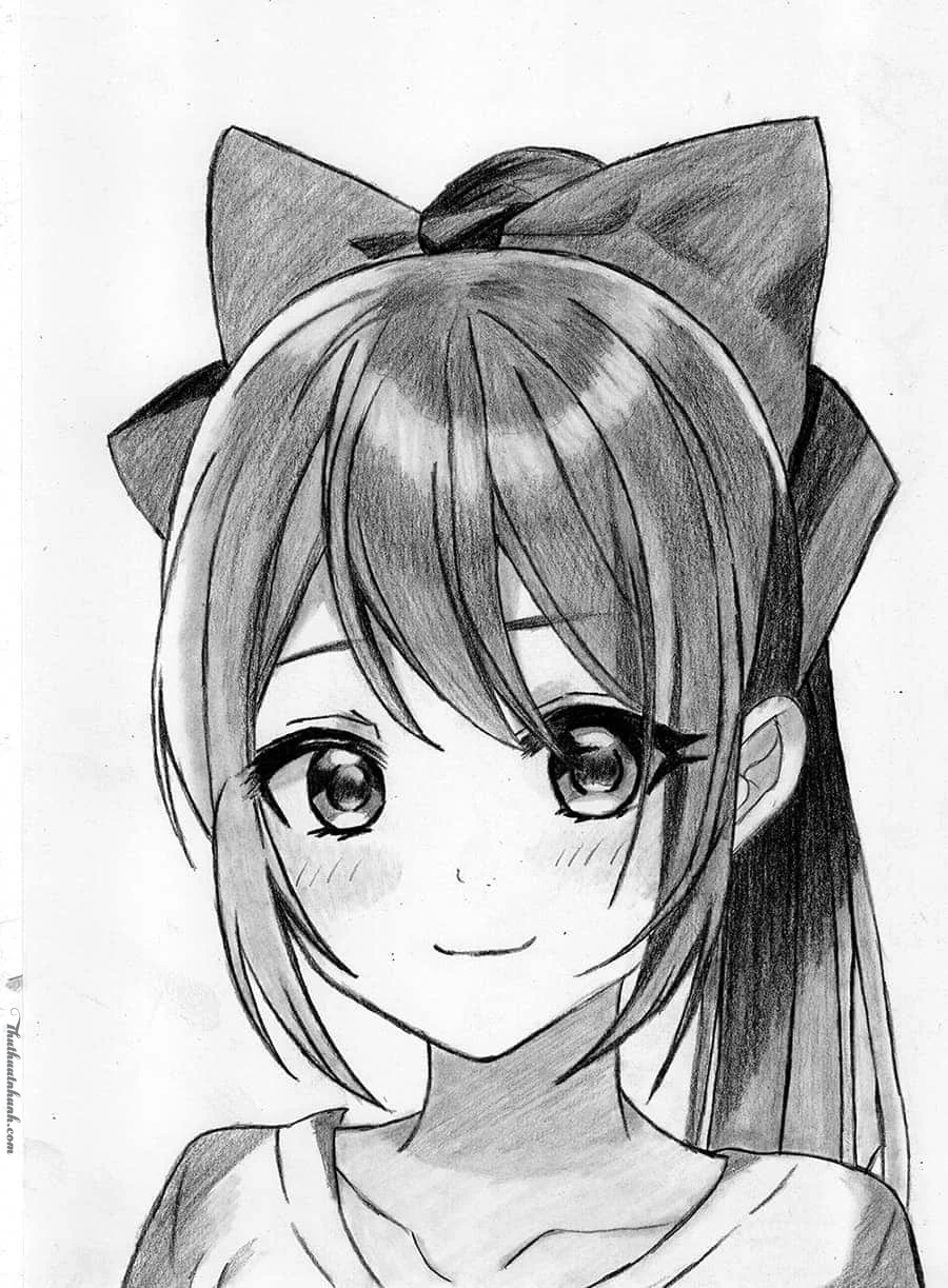 300+ Hình Vẽ Anime Cute, Đơn Giản, Đáng Yêu [MÊ XỈU]