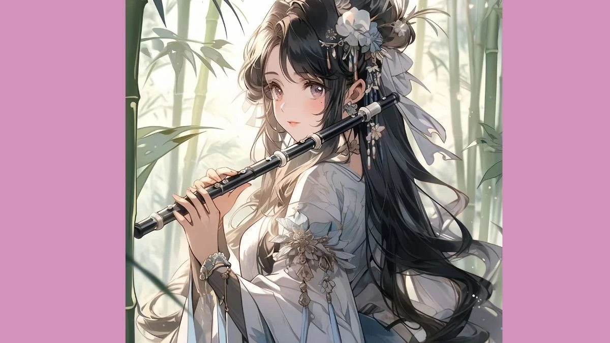 Tải hình vẽ tranh anime nữ cổ trang