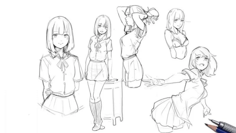 Hướng dẫn cách vẽ anime chi tiết đơn giản dành cho người mới