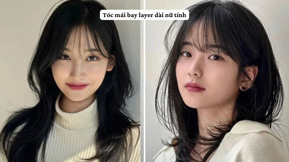 15+ kiểu tóc mái bay layer đẹp, trẻ trung, hot trend 2025
