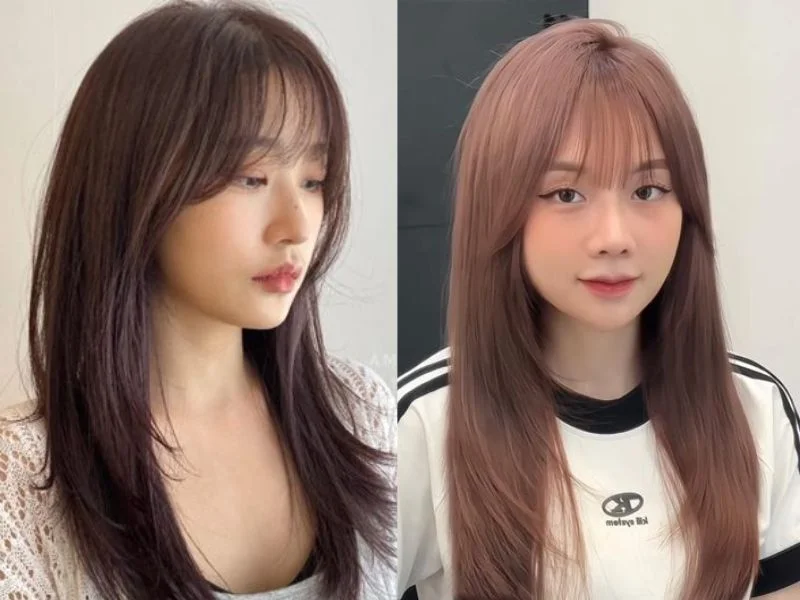 15 Kiểu Tóc Mái Bay Nữ, Mái Thưa Và Cách Cắt Cho Hairstylist