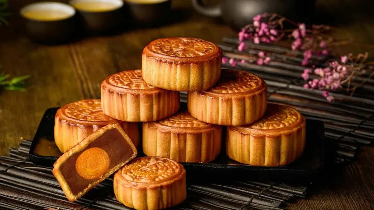 Ảnh mâm cổ đơn giản nhưng ý nghĩa ngày tết trung thu