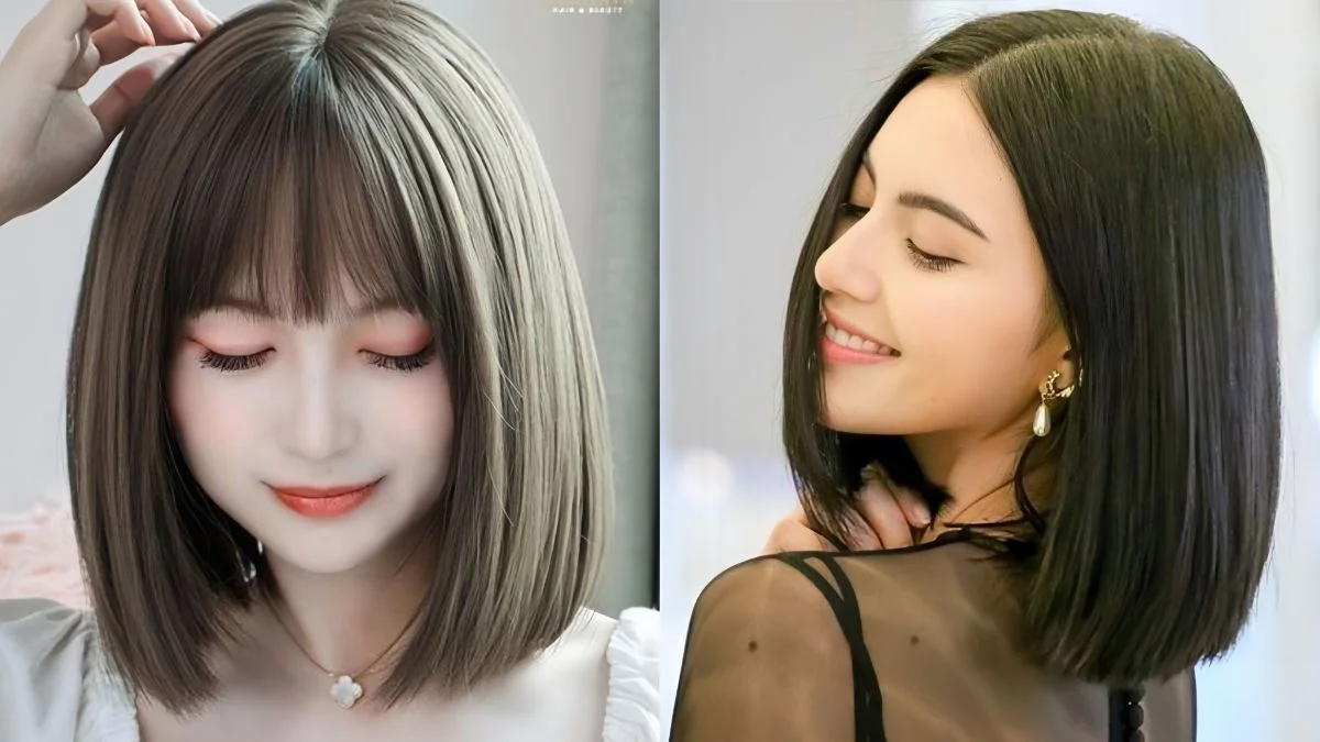 Các kiểu tóc ngang bầu đẹp cho phái nữ