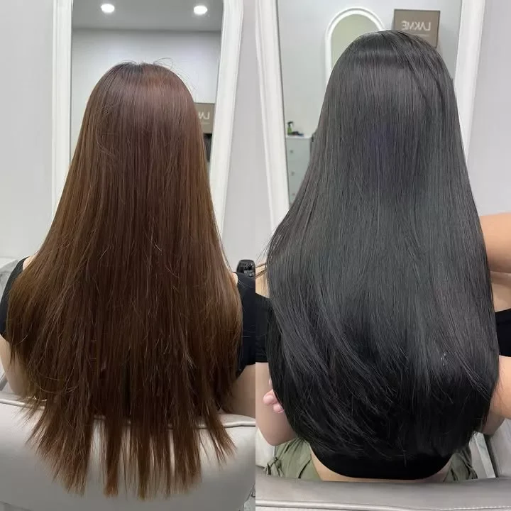 Kiểu tóc ngang bầu đơn giản, dịu dàng thăng hạng nhan sắc (4)