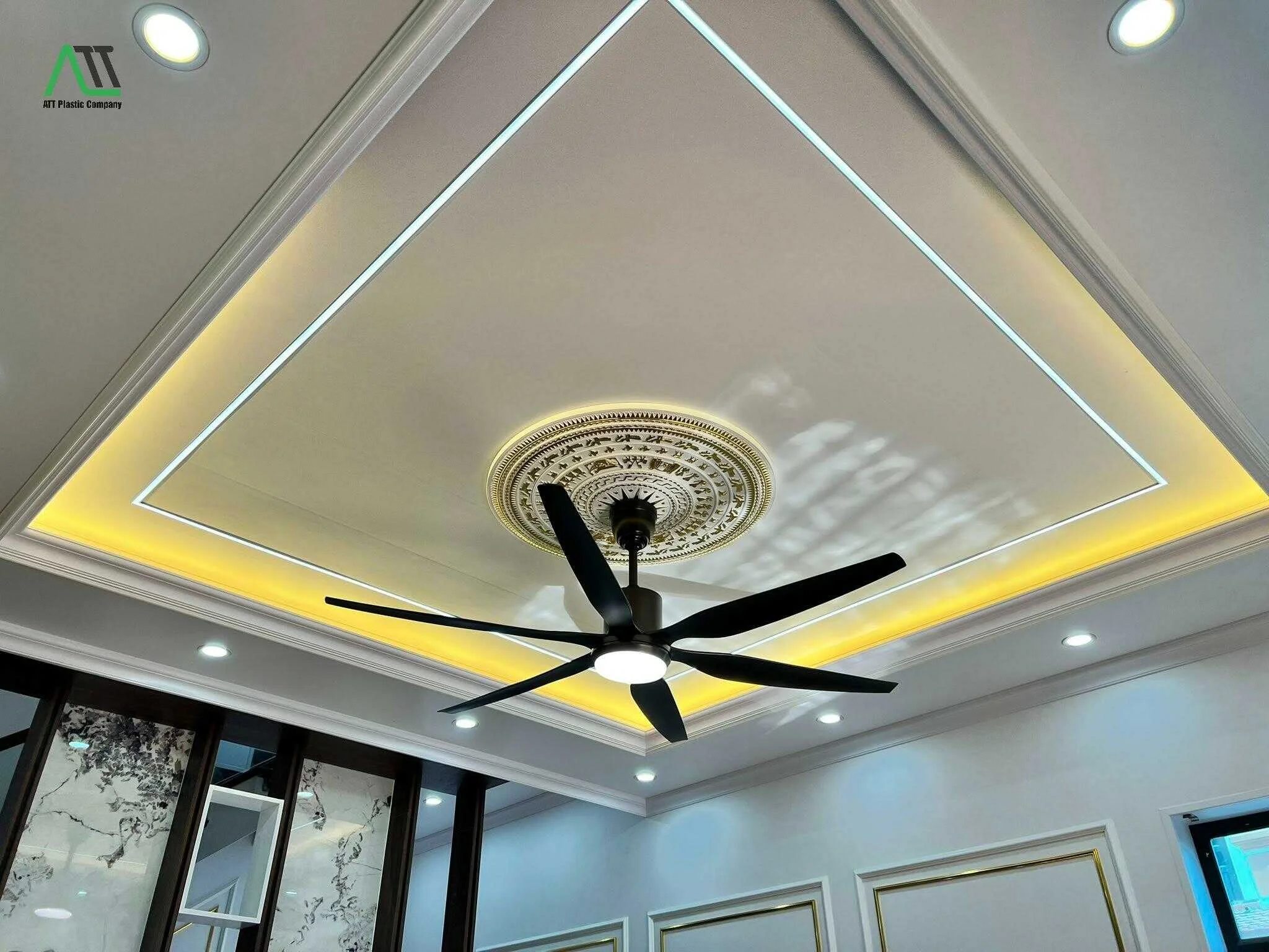 Khám phá các mẫu trần nhựa nano phẳng đẹp và bền đẹp