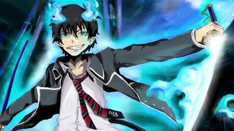 Ảnh anime nam ngầu trong cảnh chiến đấu căng thẳng và đầy uy - hình 1