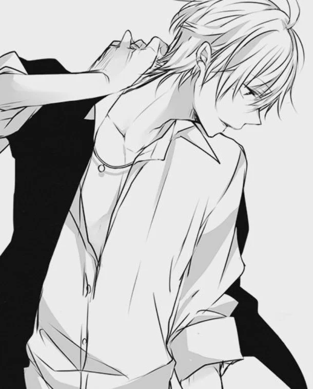 99 Ảnh Anime boy đen trắng đẹp trai nhất