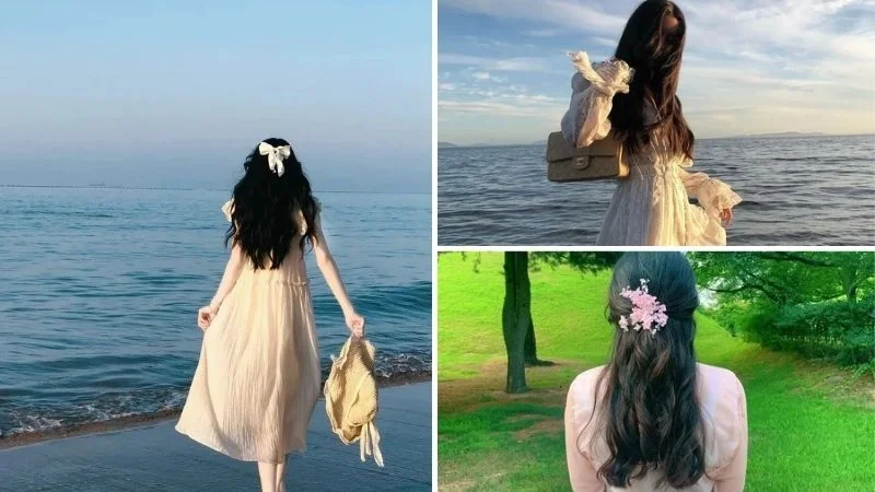 Top ảnh gái che mặt với phong cách tạo dáng đầy tinh tế