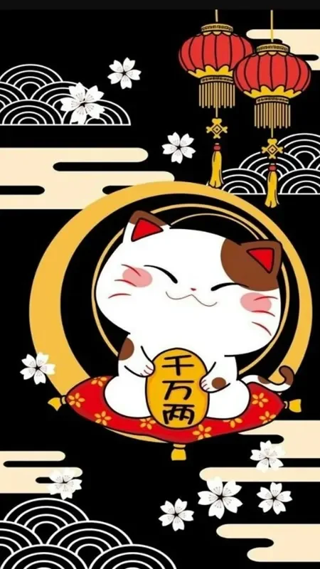 Tải ảnh mèo ngầu - Hình ảnh mèo thần tài nhiều may mắn (3)