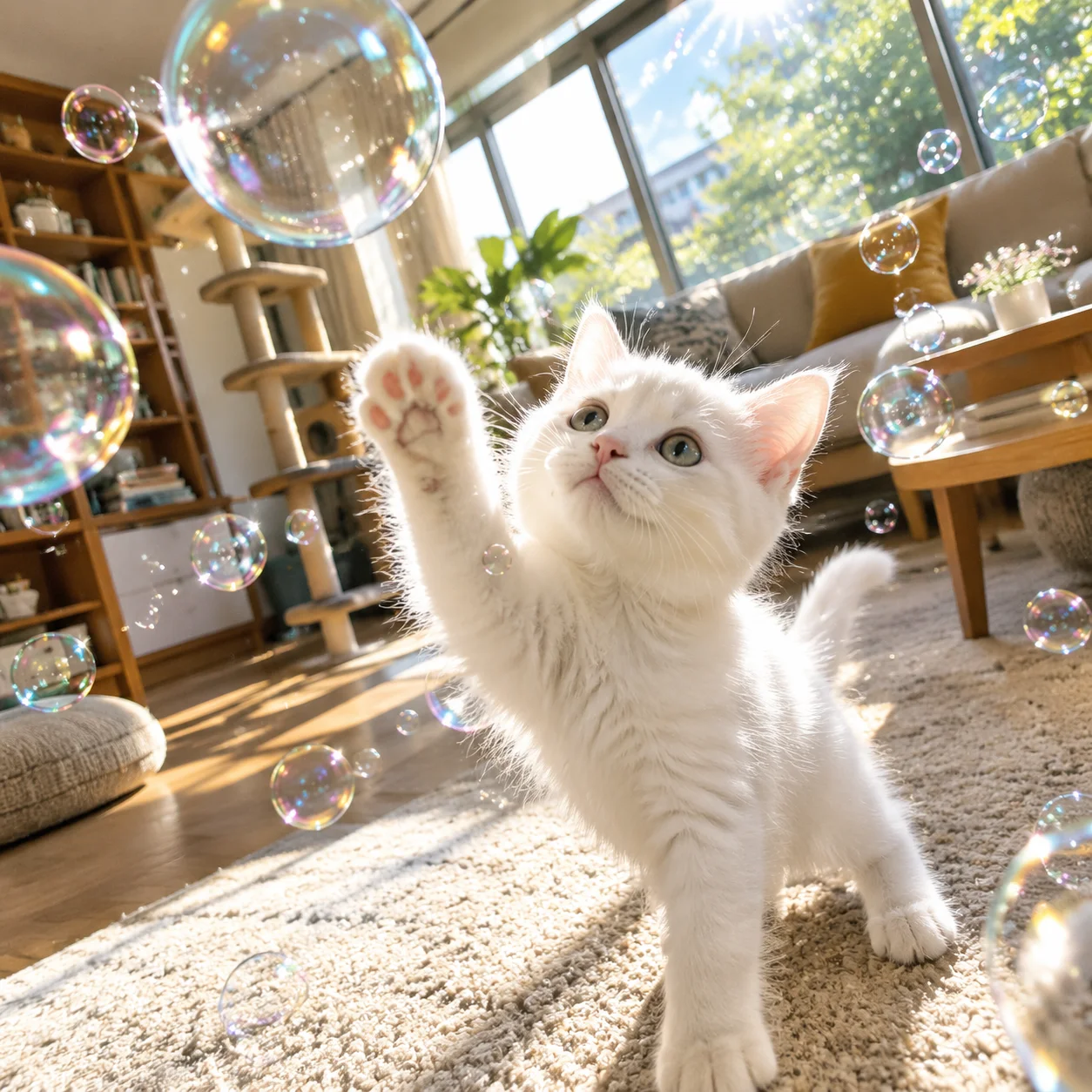 Bộ ảnh mèo cute đáng yêu, tấm 24