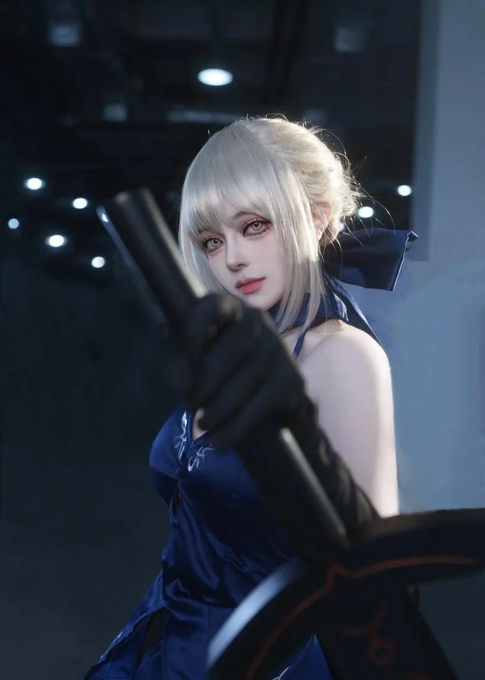 Cosplay anime nữ chiến binh lạnh lùng