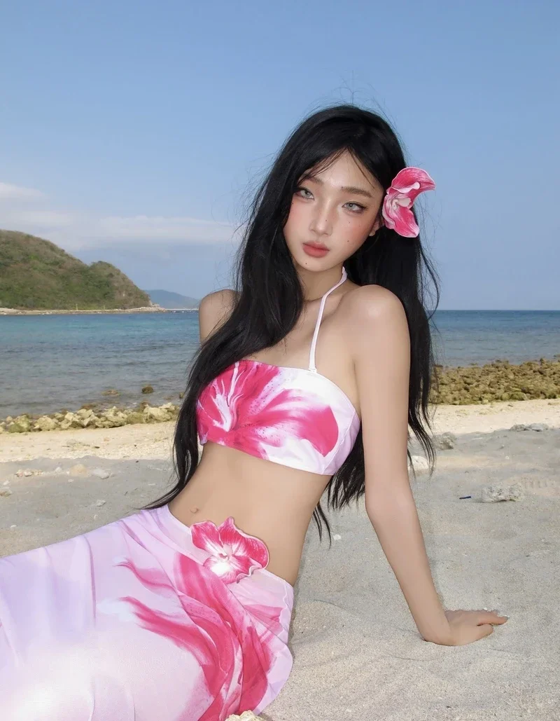 301+ ảnh gái xinh mặc bikini hồng khoe chân dài nuột nà