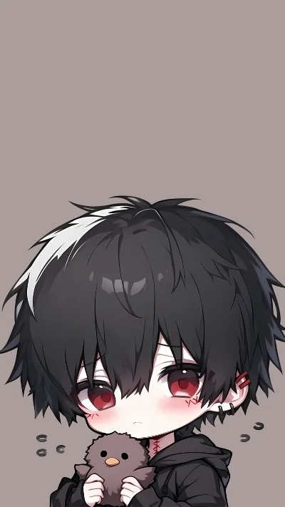 Wallpaper anime chibi nam đáng yêu