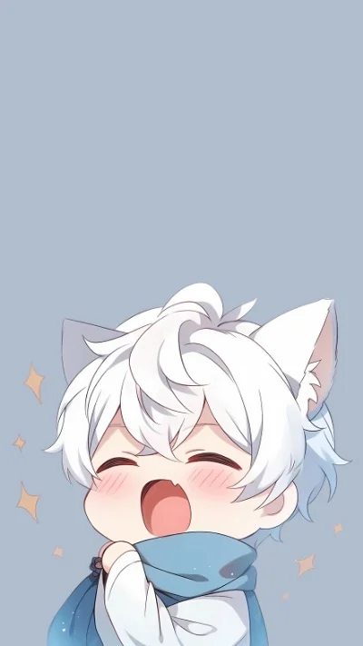Ảnh nền anime chibi dễ thương cho nam